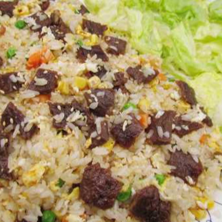 Delicious Beef Fried Rice