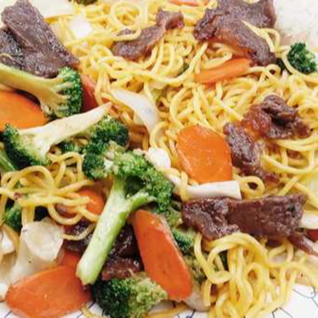 Beef Yakisoba.